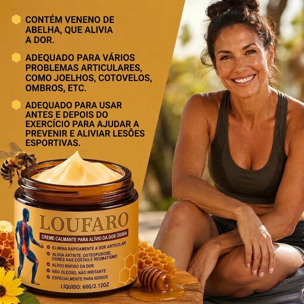 Creme Alívio Bee Veneno Natural